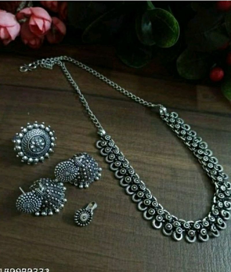 Antique jewellery , Oxidized Jewellery, Kalyan Jewellery