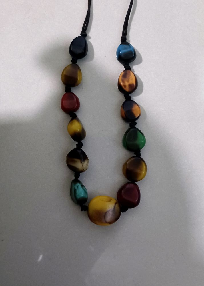 Beautiful Colorful Stone Necklace