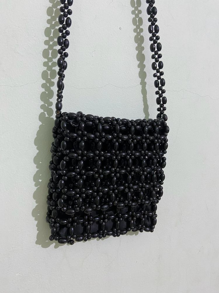 Beaded Sling Bag