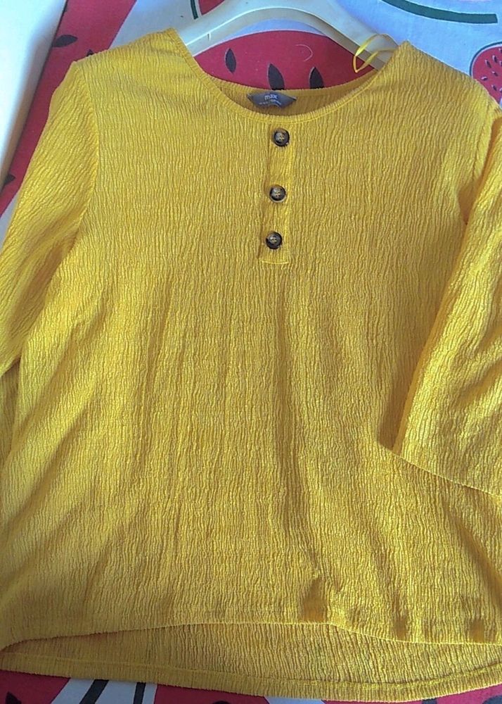 Mustard Yellow Top