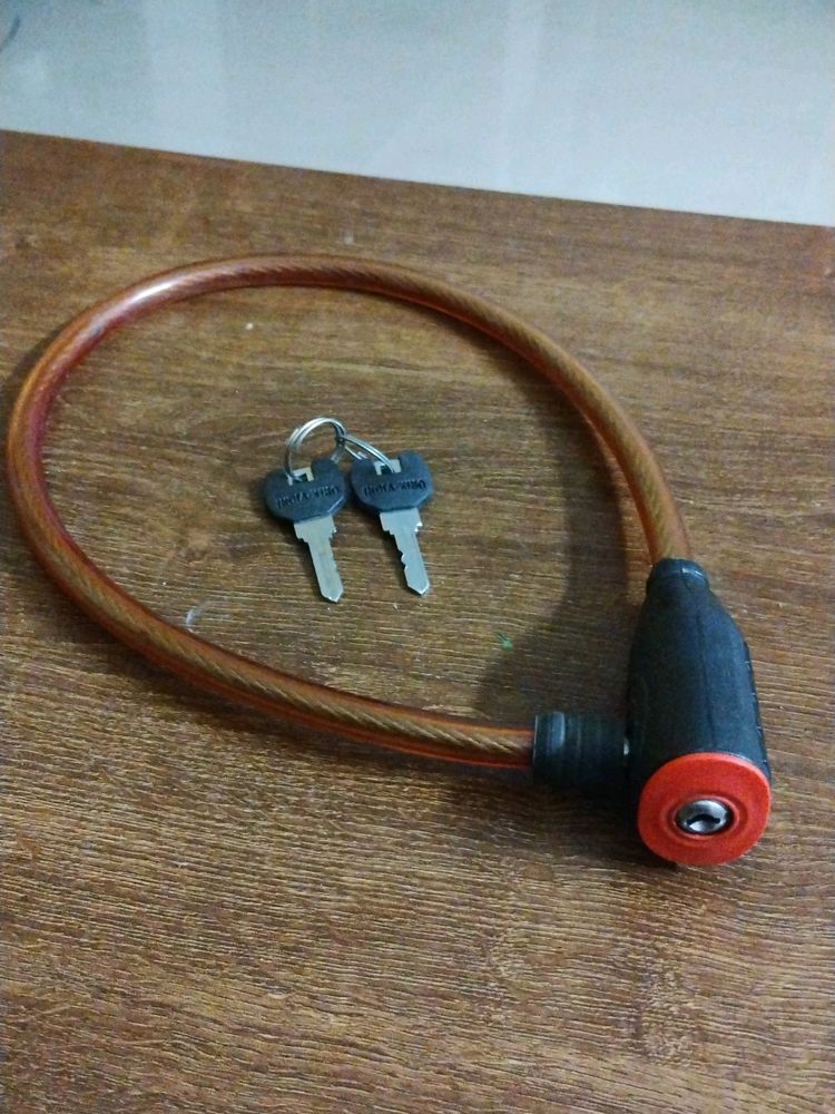 Cycle Lock & 2 Keys New