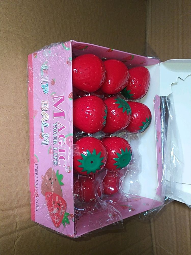 Magic Strawberry Flavour Lip Balm Brand New