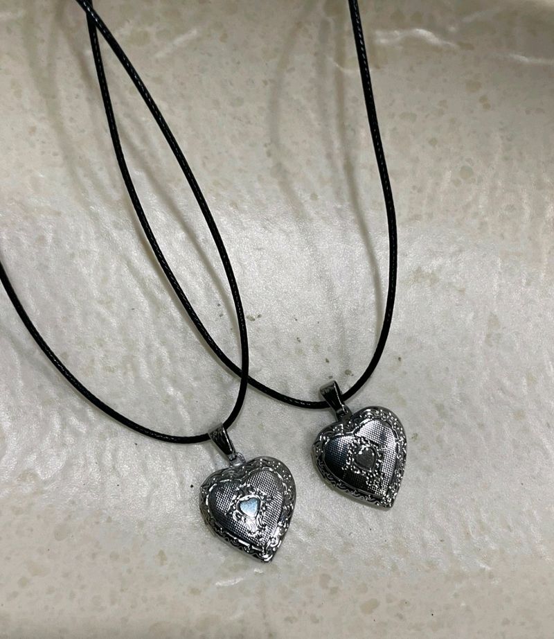 Heart Locket Chain🤍🤍