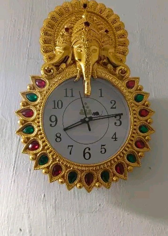 Ganesha Wall Clock