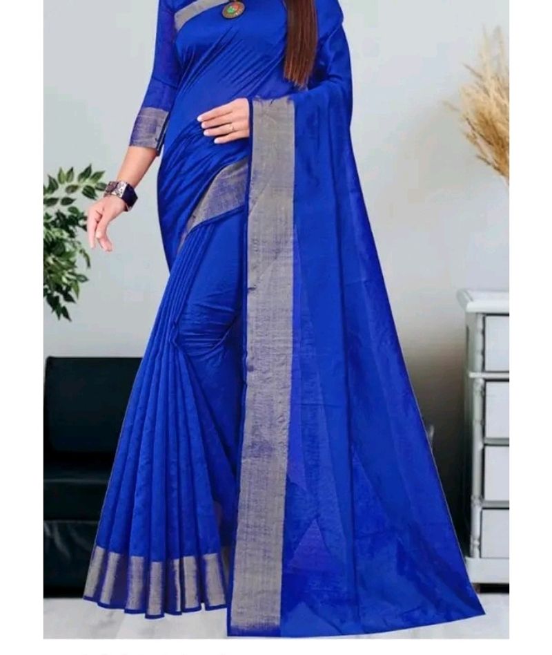 Cotton Silk Saree