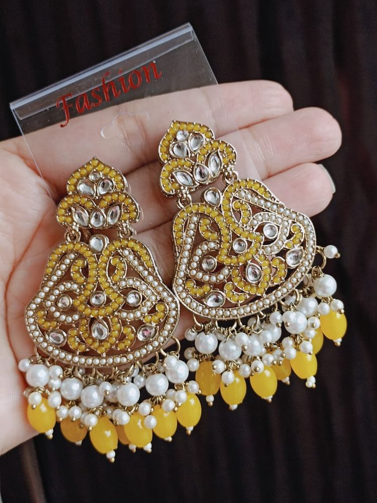 Beautiful Pakistani work earrings premium quality