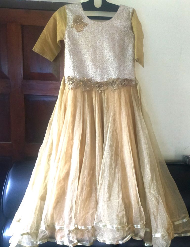 Golden Net Gown