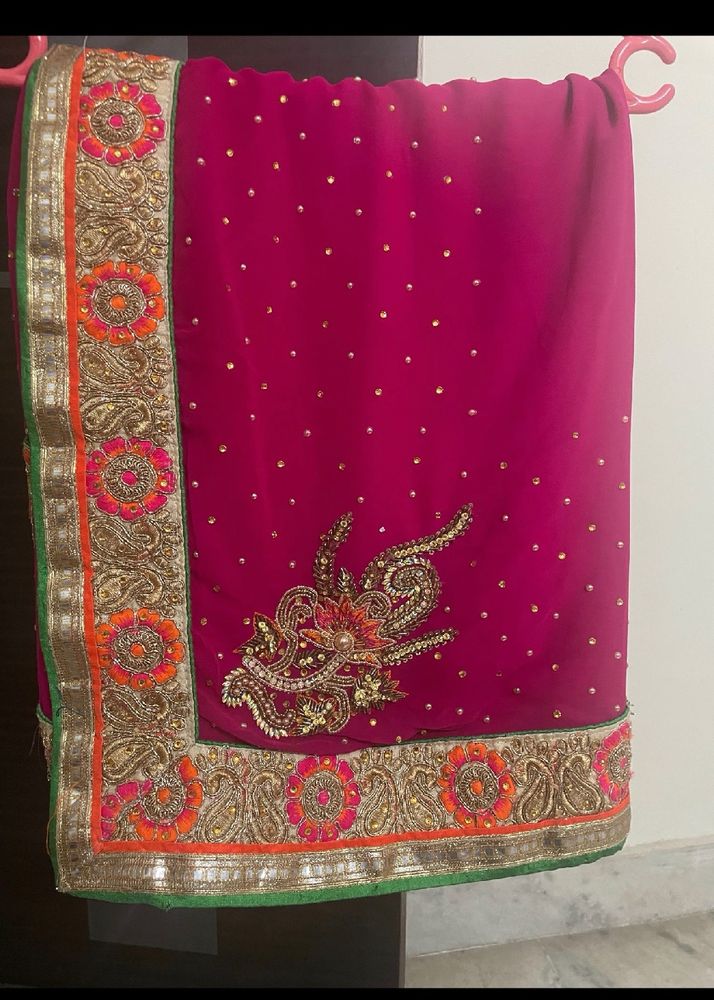 Designer Saree For Festival And Wedding