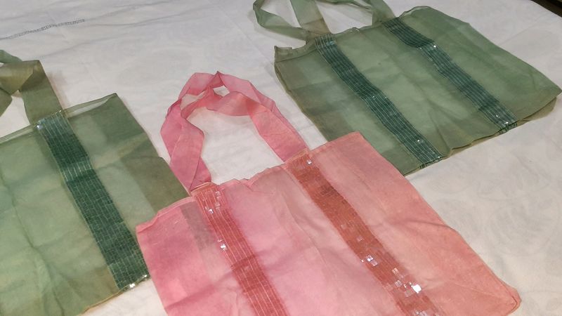 Organdy Fabric Bags For Gifting Purposes