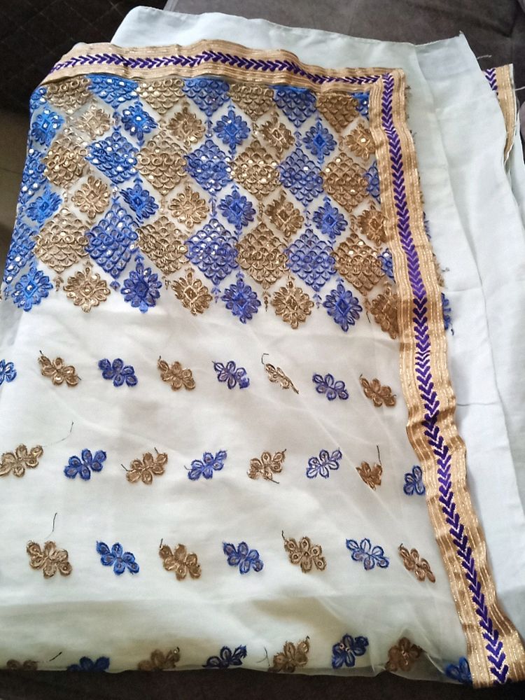 Saree With Stitched Blouse