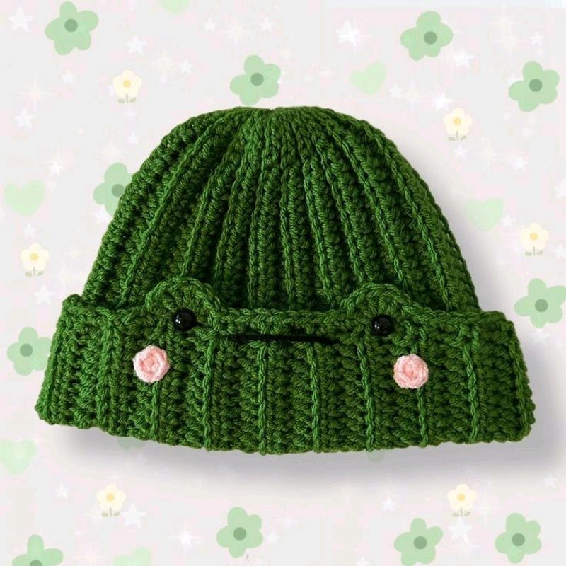 Frog 🐸 Cute Cap