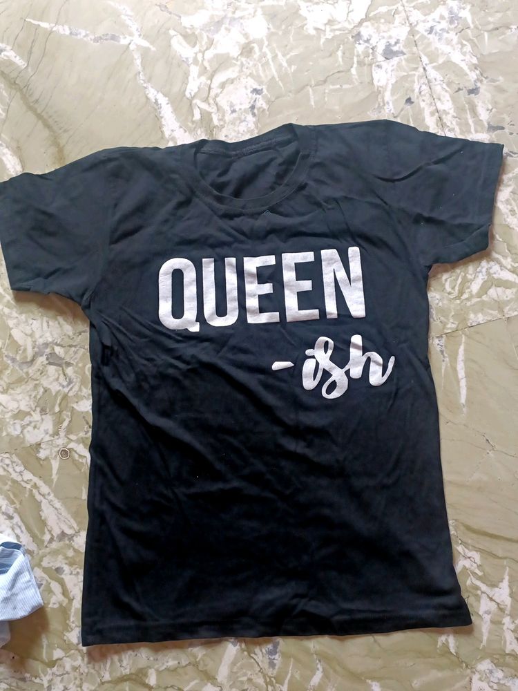 New Queen Print Tshirt For Women