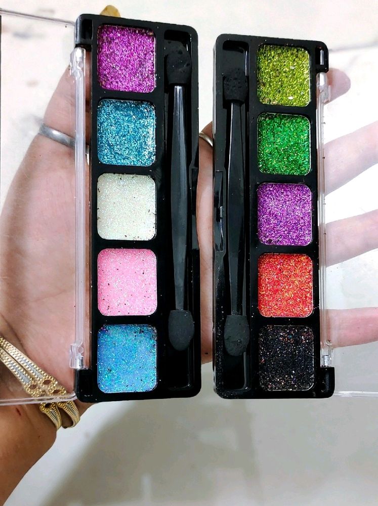 Pack Of 2 Glitter Eye Shadow