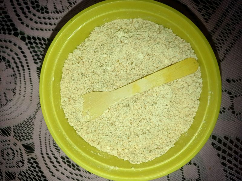 Homemade Ubtan Body Scrub