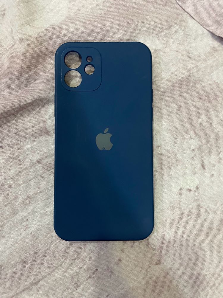 iPhone 12 Blue Silicone Cover