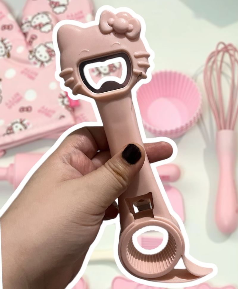 Hello Kitty 4 In 1 Bottle Opener