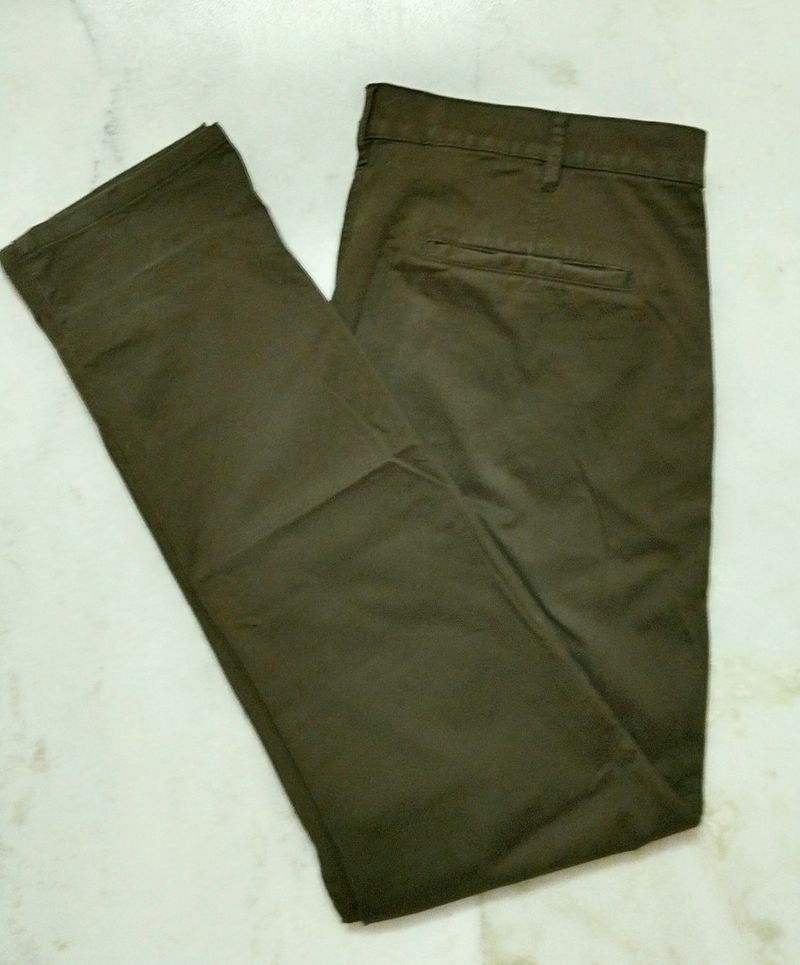 Highlander Olive Colour Trouser