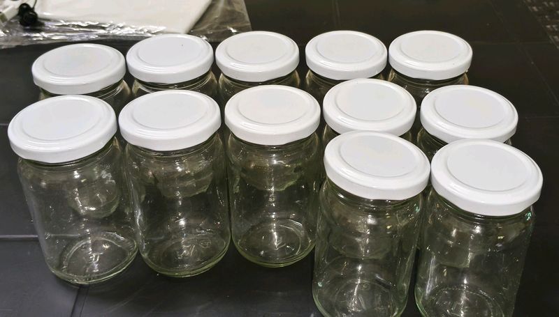 Combo Of 12 Glass Jar