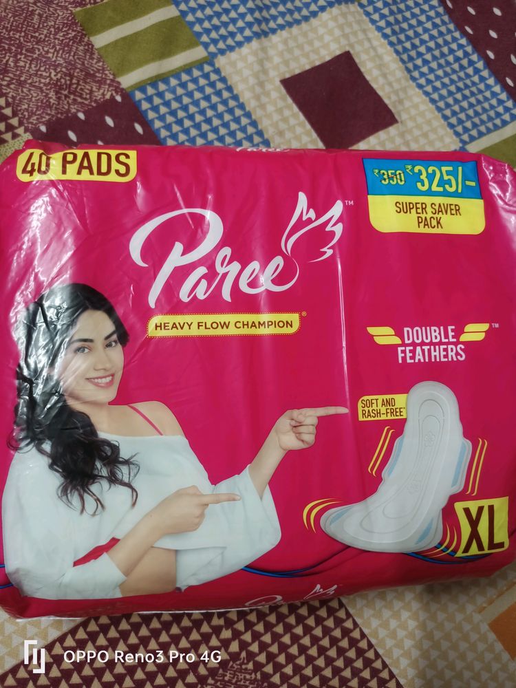 Paree Heavy Flow Champion Sanitary Pads -XL