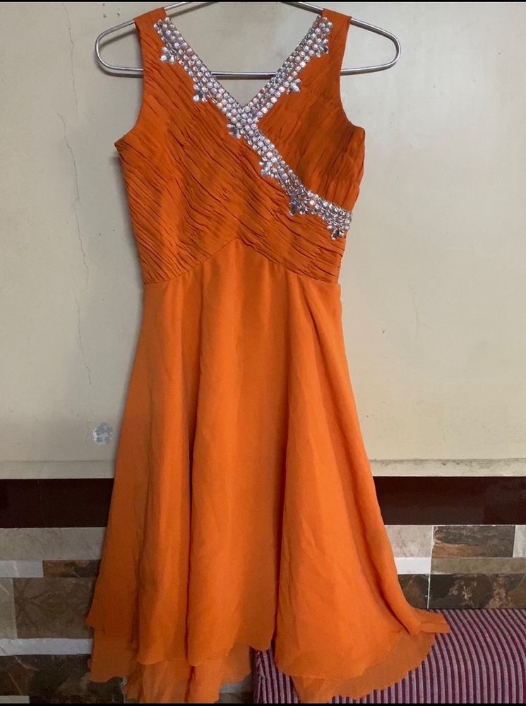 V neck Dress🧡