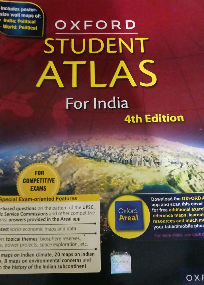 Students Atlas 2022 Edition Free World Map