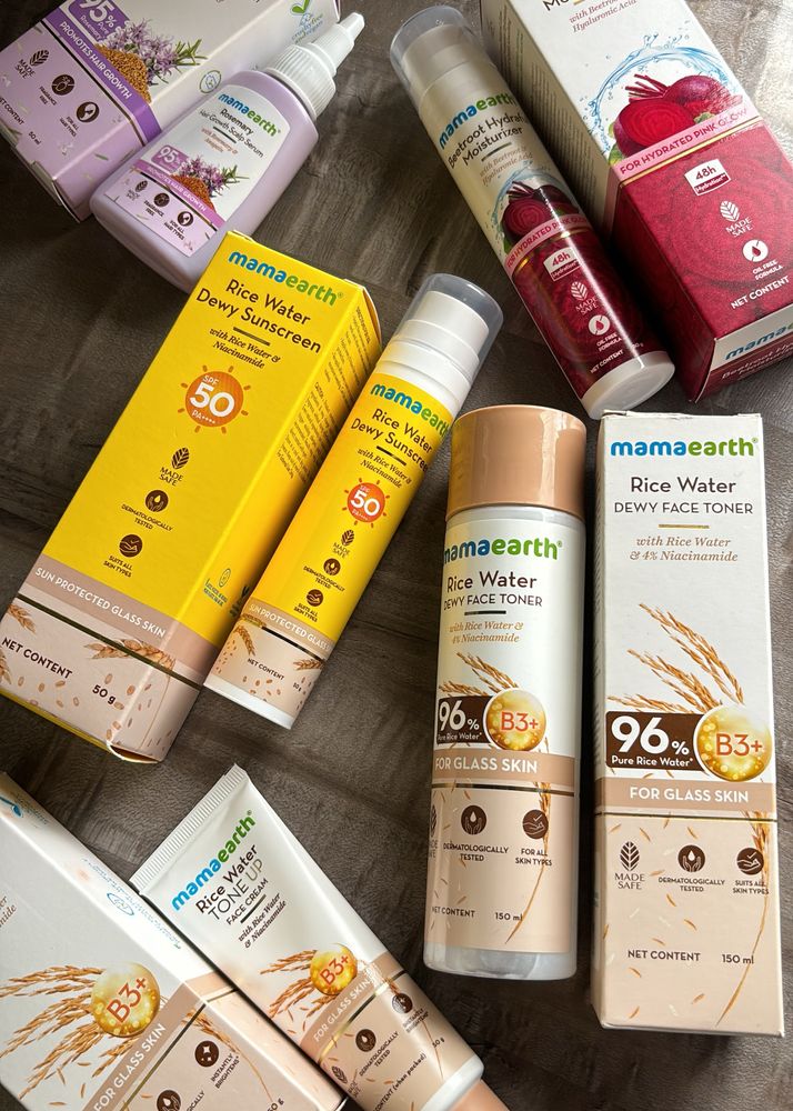 mamaearth skincare combo