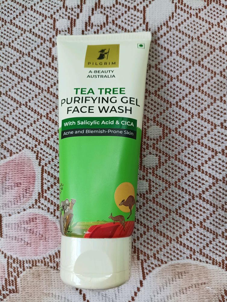 Pilgrim Tea Tree Purifying Gel Facewash