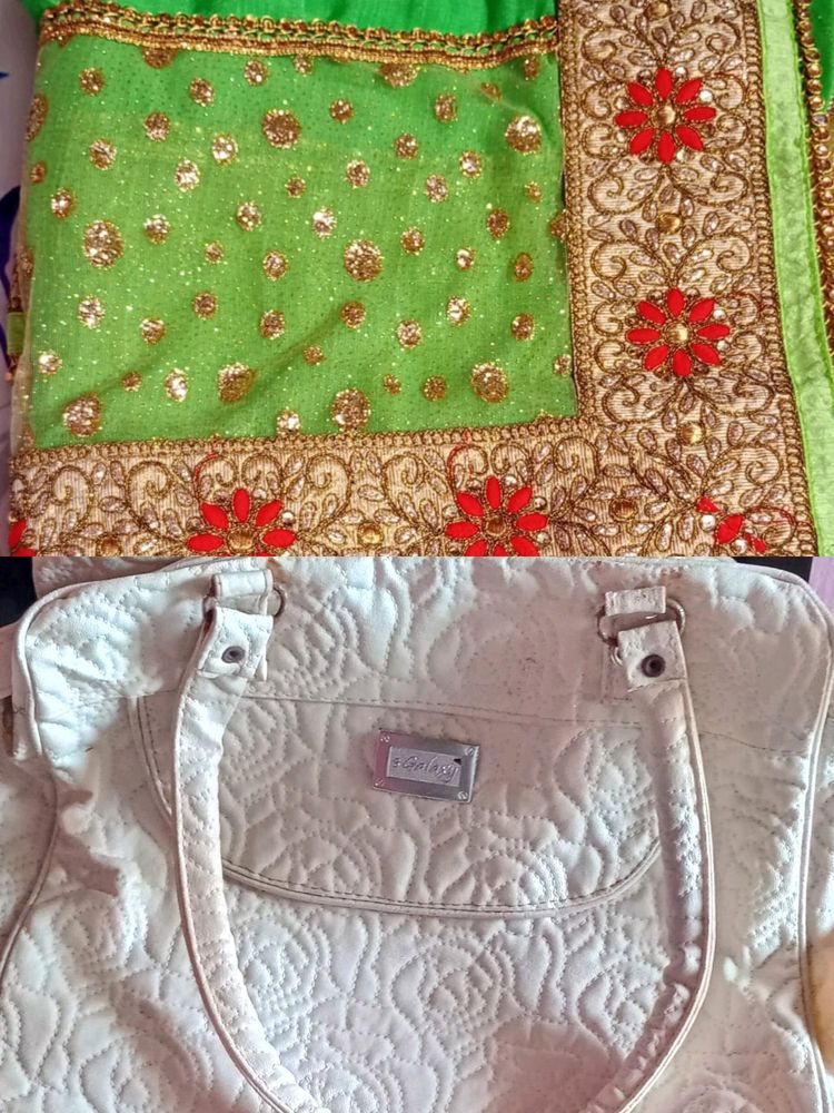 Wedding Saree+Handbags