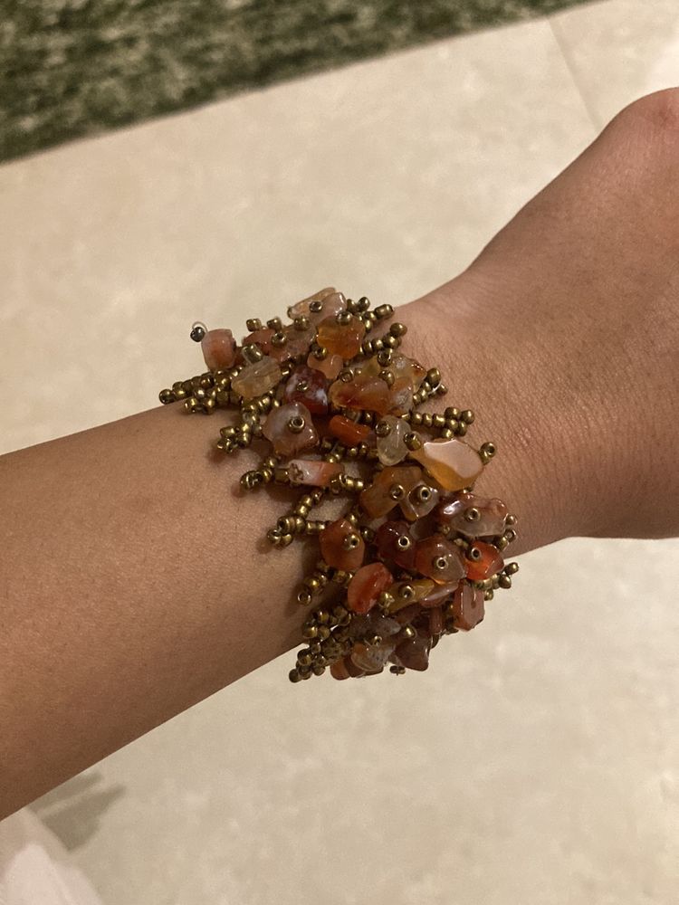 Carnelian Stone Bracelet