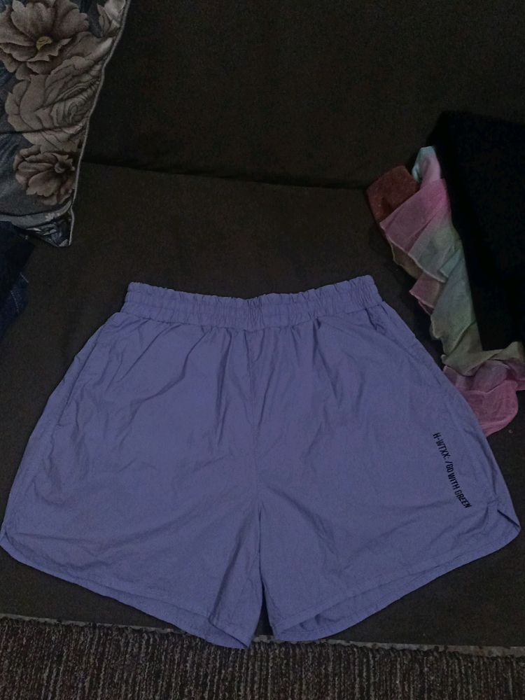 Lavender Sports Shorts