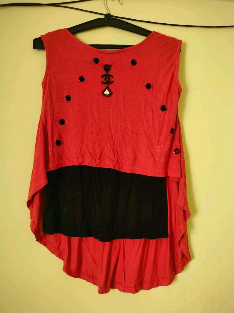 Women Sleeveless Regular Top