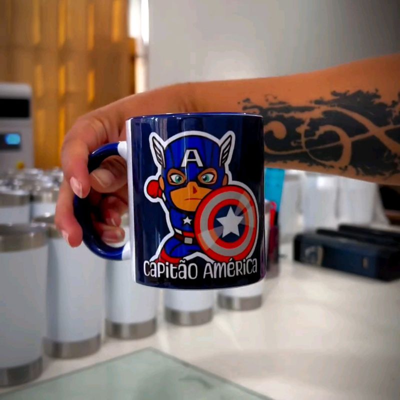 Captain America Super Hero Cup