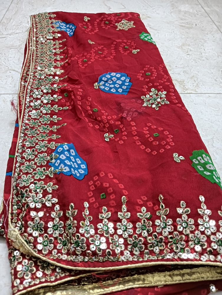 Festival Saree In Full Work