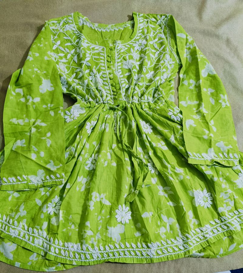 cotton short kurti for women