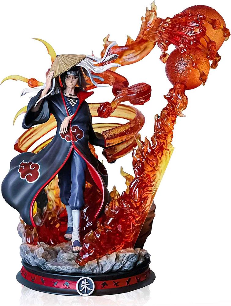 Abrar Uchicha Itachi Resin Statue (Multicolor)