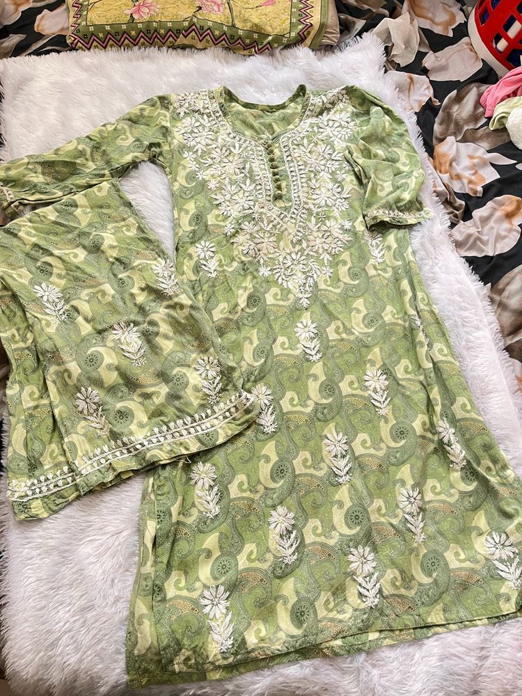 Chikankari Kurta Set