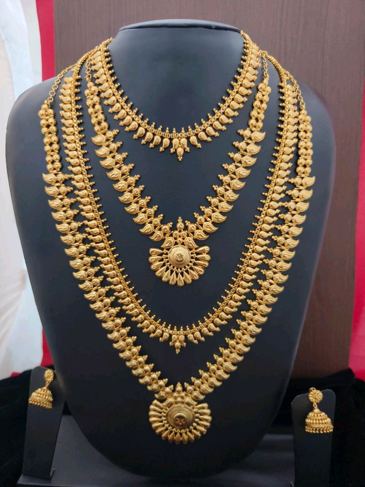 Bridal Jewellery Set. 3in One Combo