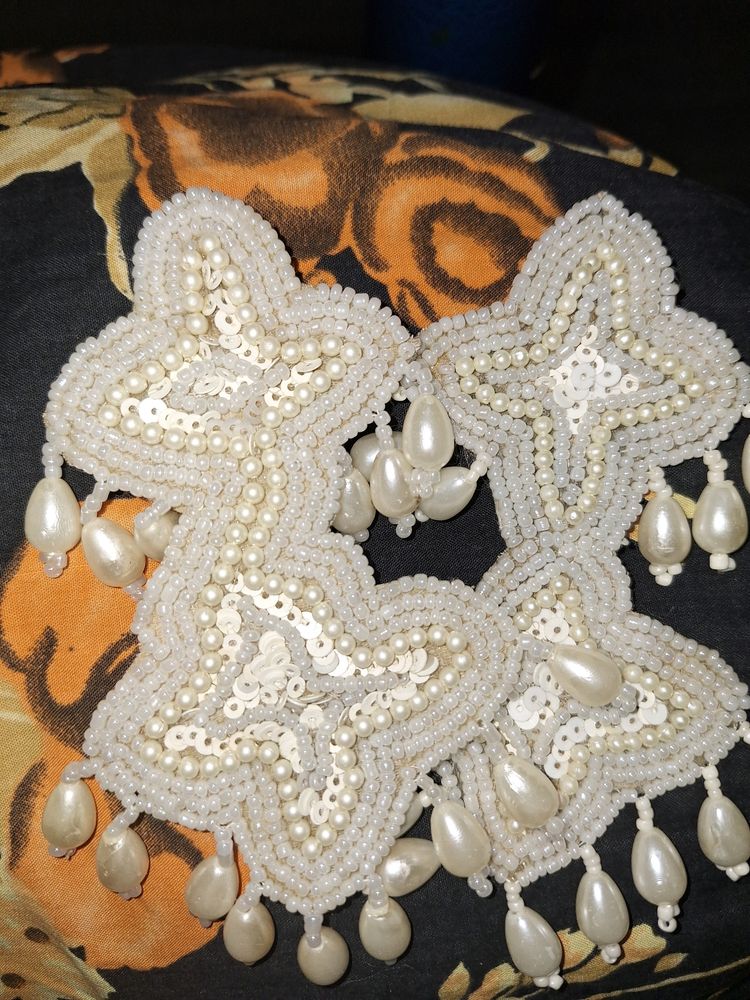 Beautiful White Earrings