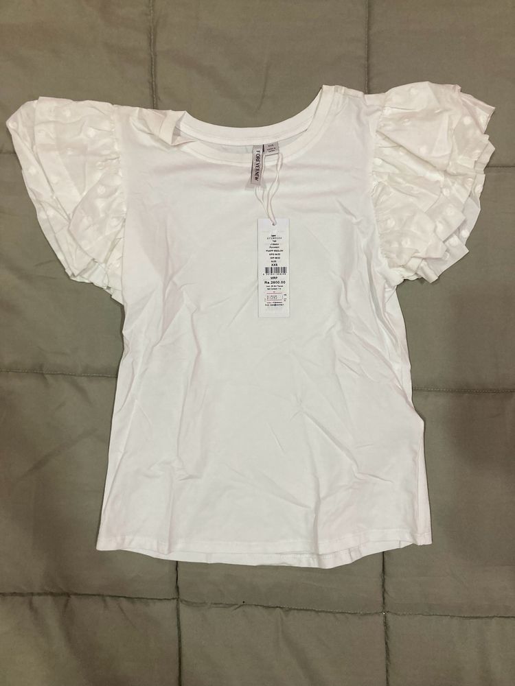 Forever New Nadia Double Frill Tee