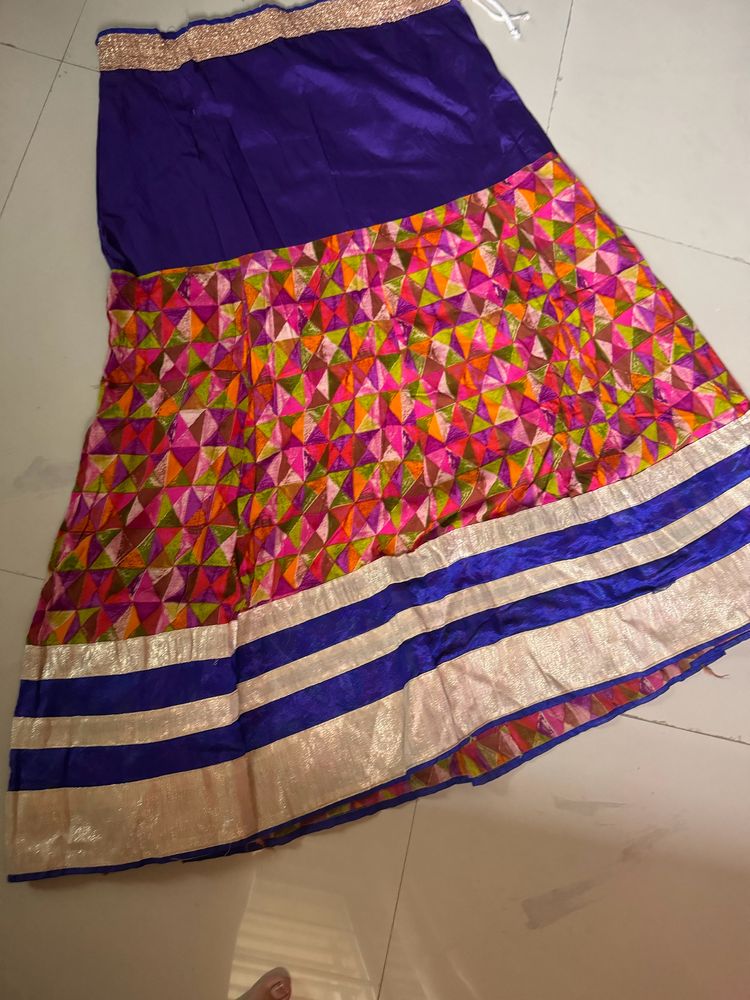 Lengha And Dupatta Navaratri Special