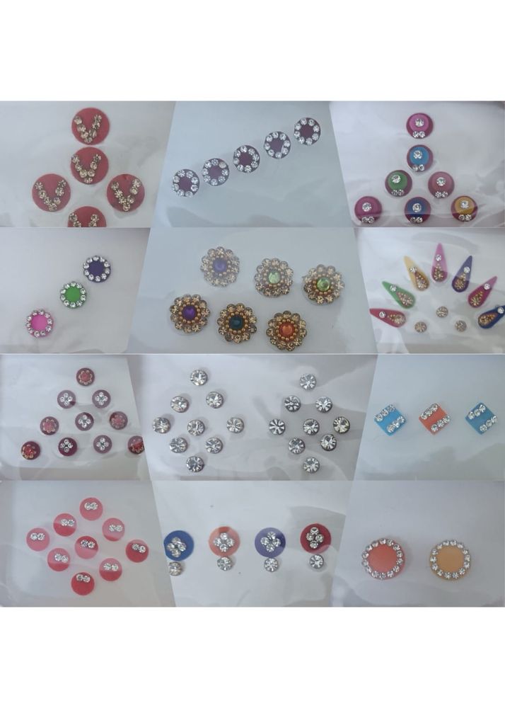 Fancy Bindi’s 12 pcs (Combo-1)