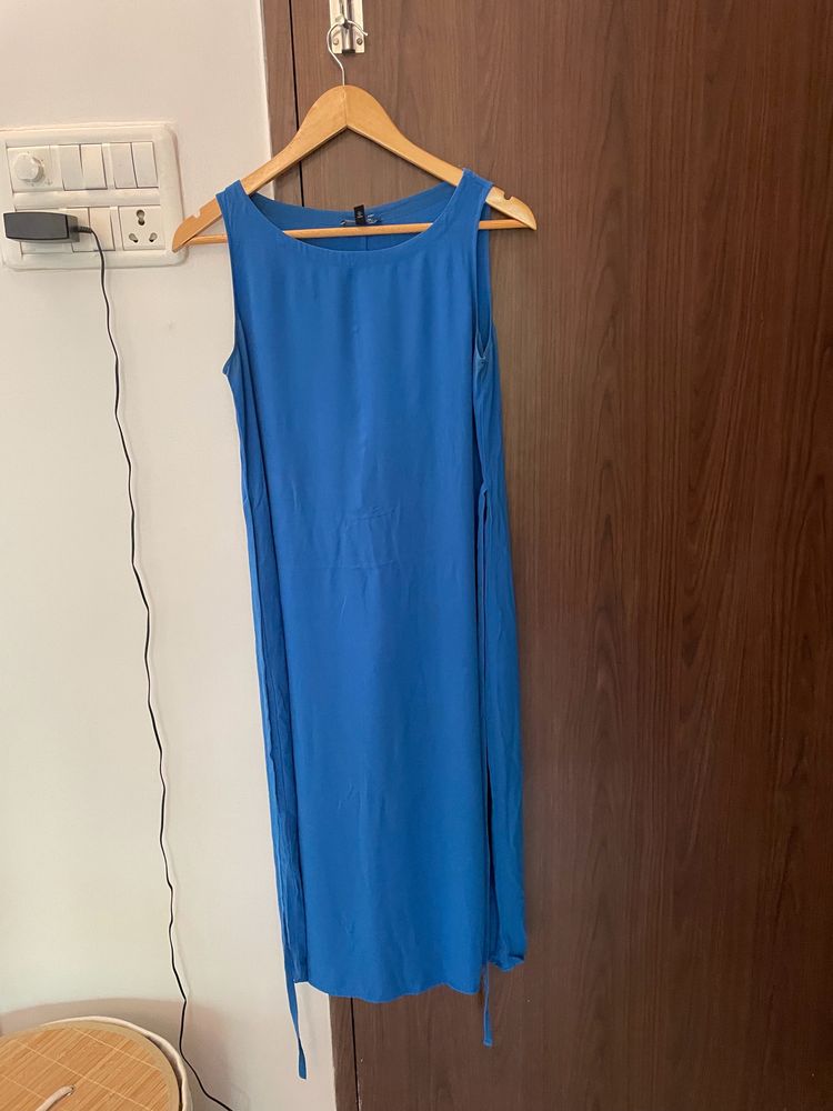 Blue Dress by Eileen Fisher