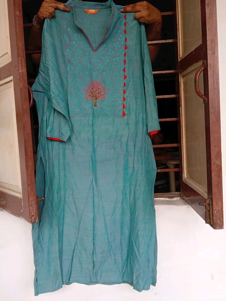 Green Coloured Kurti Xxl