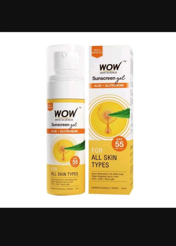 Wow Sunscreen Gel For All Skin Types