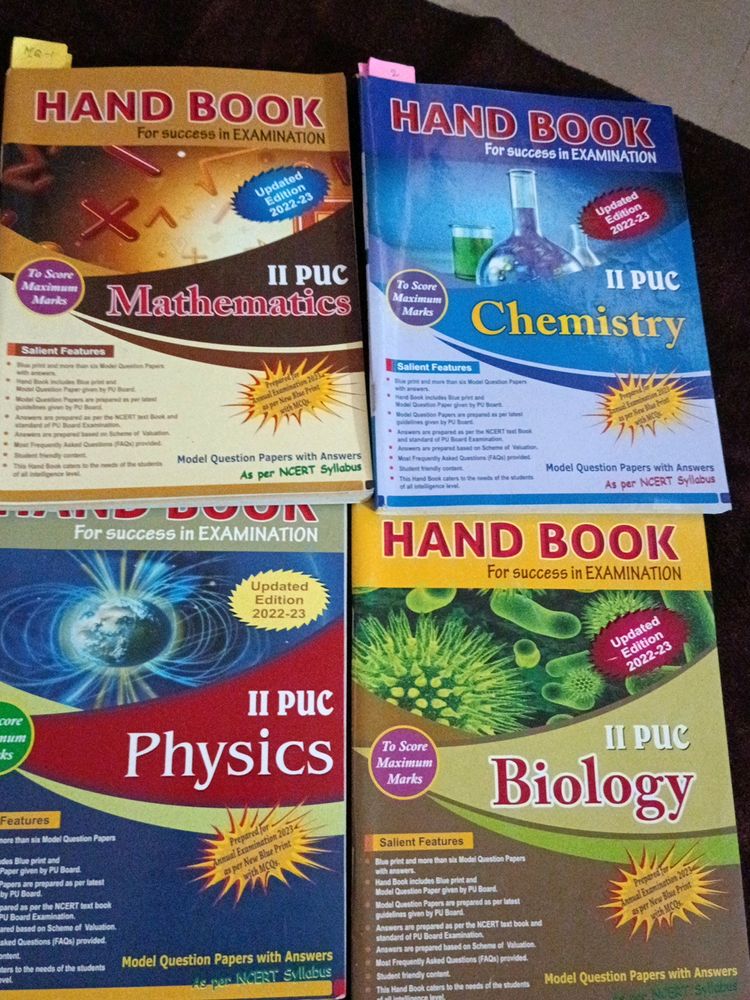 Set Of 4 Class 12th Question Bank