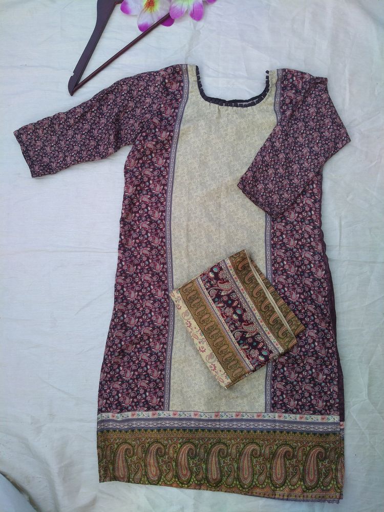 KASHMIRI KURTA CHUNNI SET 🥰😍