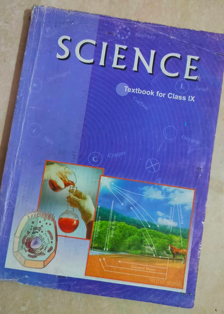 Class 9th Science Book.