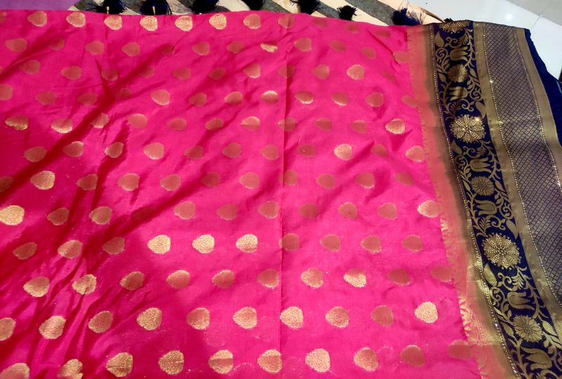 Kanjivaram Saree With Free Jhumka Earring