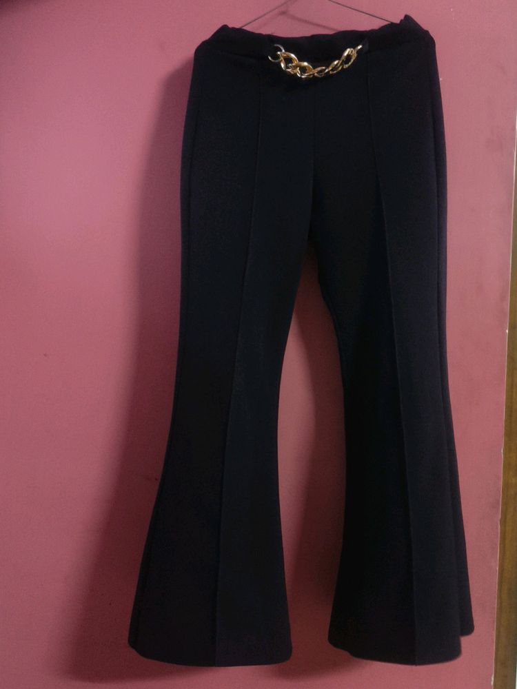 Trendy Latest Black Bell Bottom...