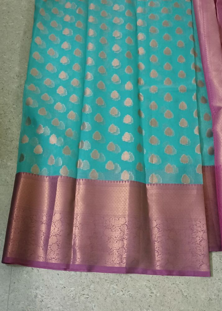 Totally New Saree With Running Blouse Piece